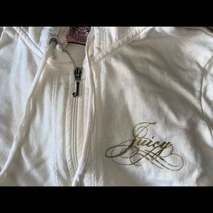 Creamy White Juicy Couture Jacket